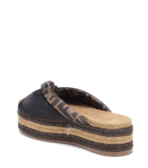 fendi espadrilles replica|fendi woven flat sandals.